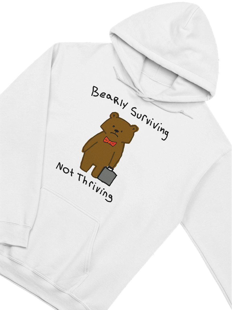 Bearly surivivng not thriving Hoodie product image (19)
