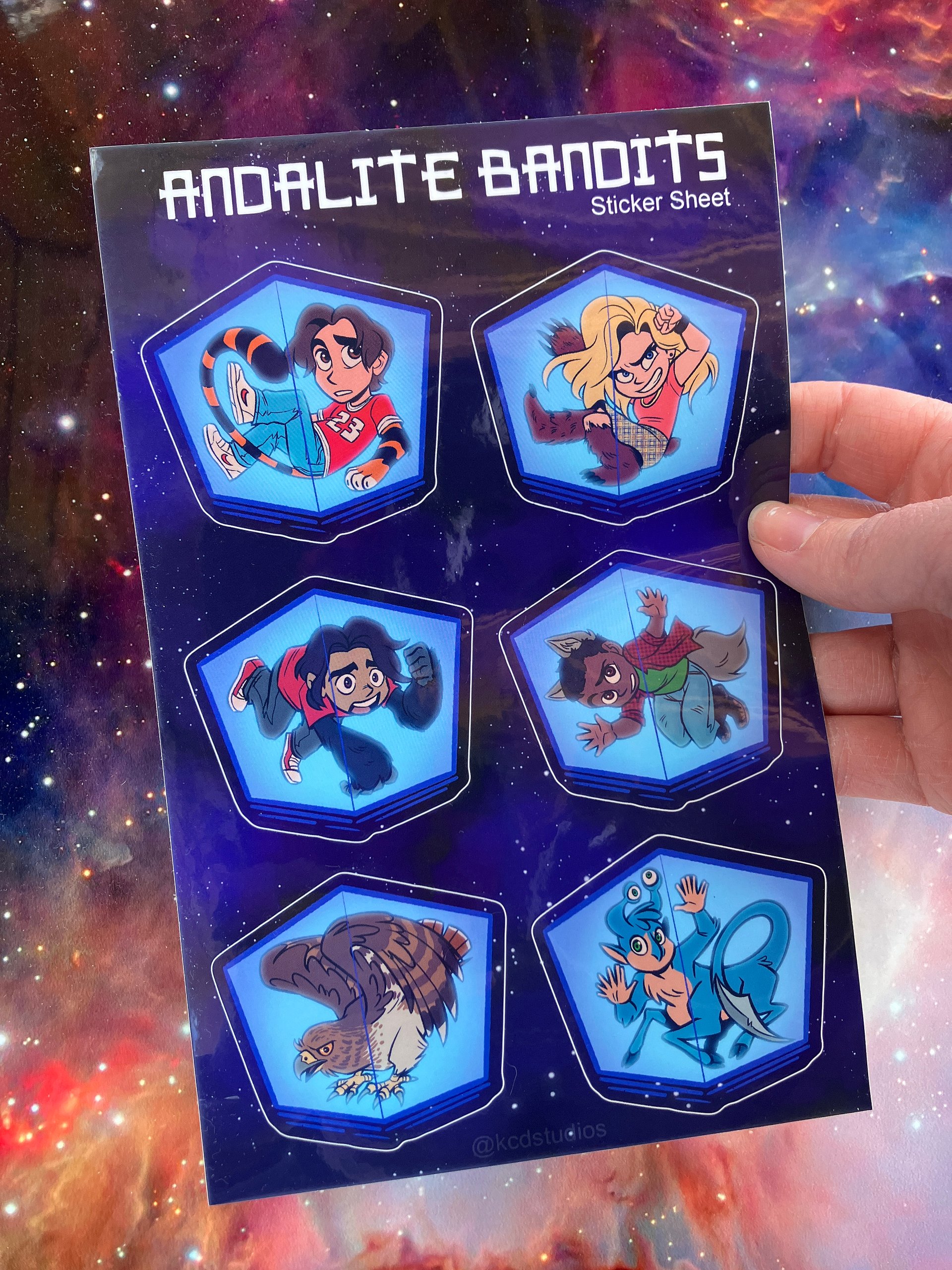Andalite Bandits - Sticker Sheets product image (2)