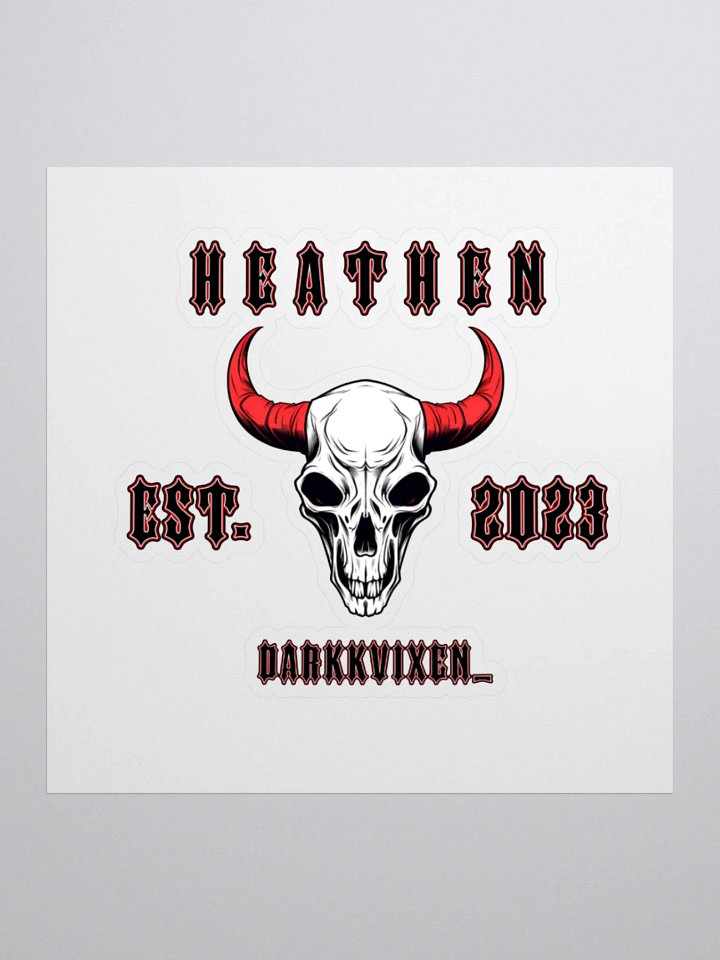 Heathen Est. 2023 Sticker product image (1)