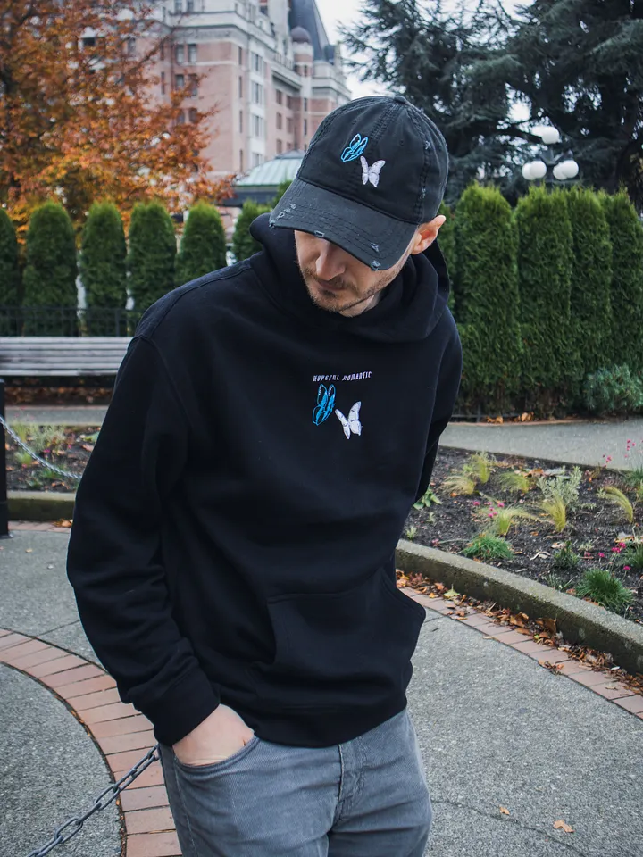 Hopeful Romantic Distressed Dad Hat product image (2)