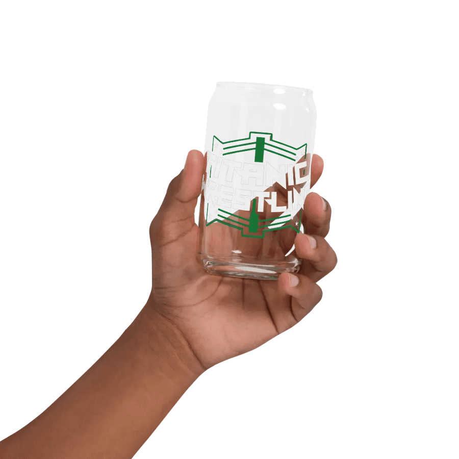 Titanic Logo Can Shaped Glass product image (3)