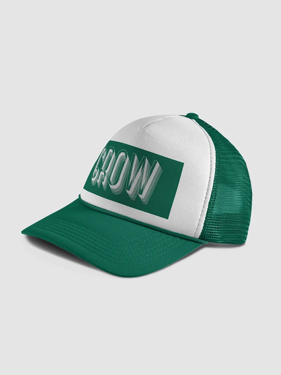Grow 3D Foam Trucker Hat product image (4)