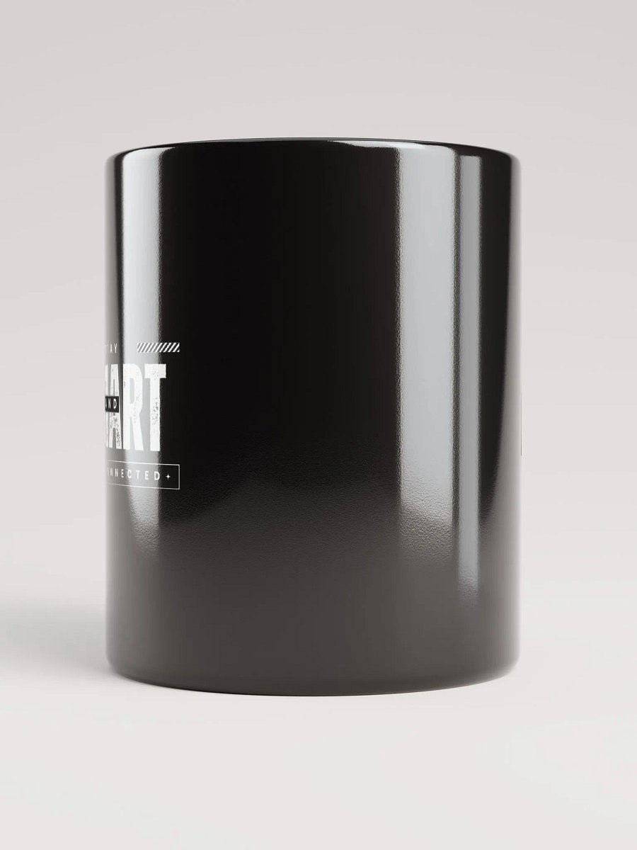 Stay Smart Coffee Mug (Light Text w/ Logo) product image (5)
