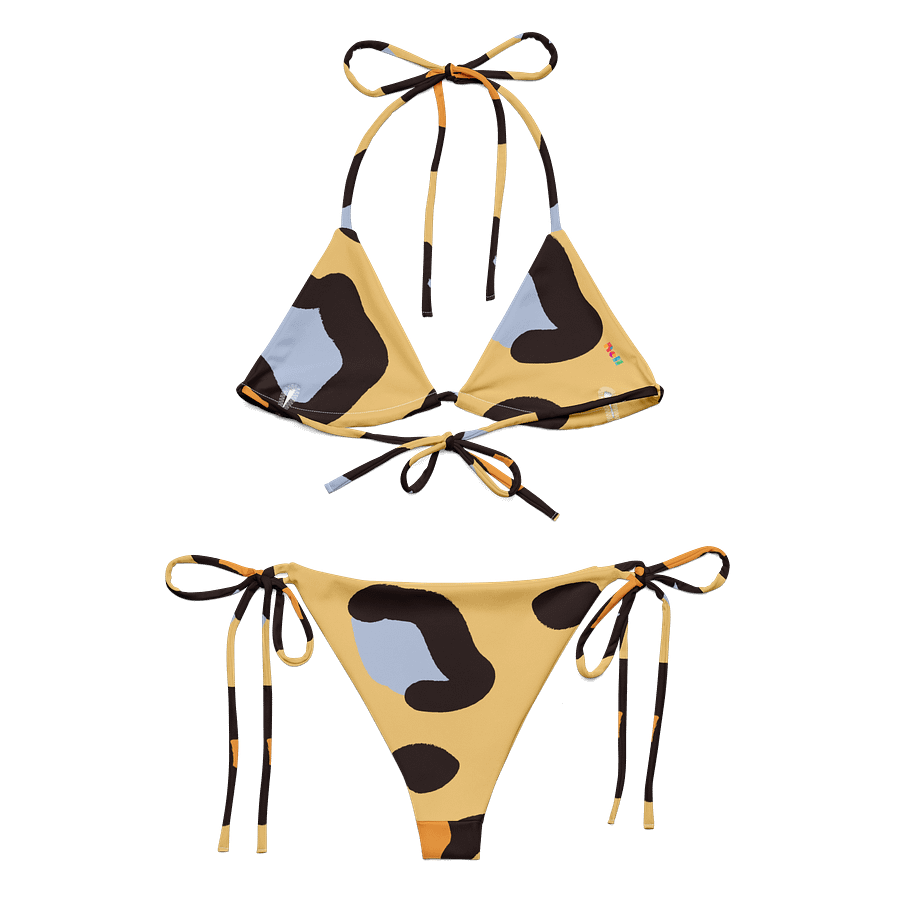 Leopard Luxe Recycled String Bikini product image (1)