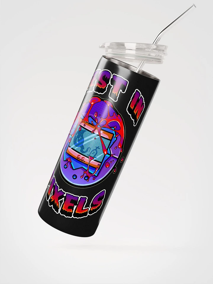 Rest in Pixels Stainless Steel Tumbler product image (2)