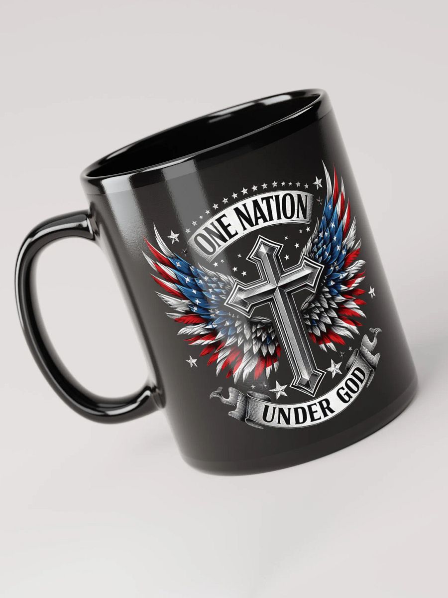 One Nation Under God - Black Mug product image (1)