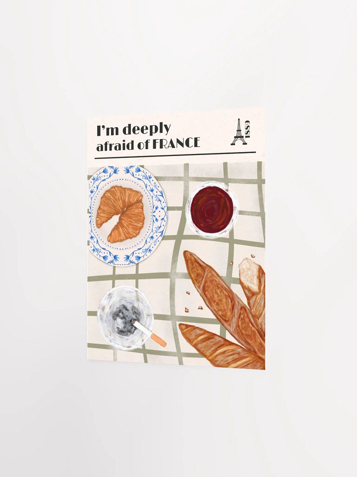 Afraid of France | Poster product image (2)