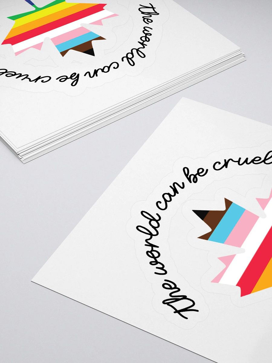 Rainbow Maple Sticker product image (4)
