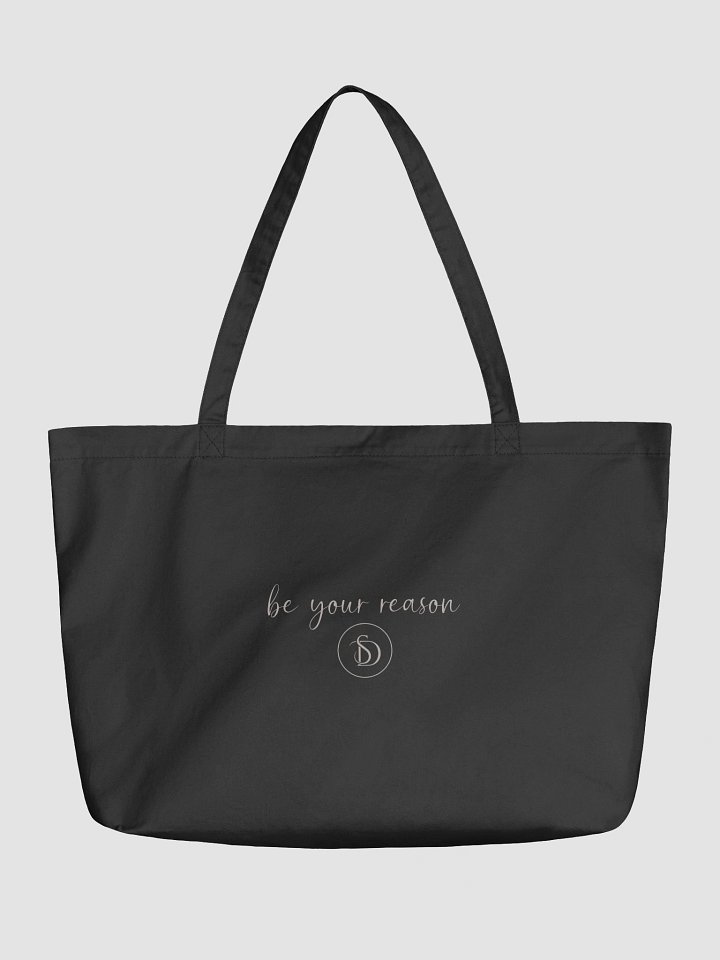 the essential tote (black/soft pink) product image (1)