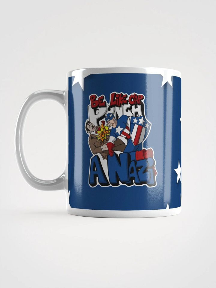 Be Like Cap and Punch a Nazi - Mug product image (2)