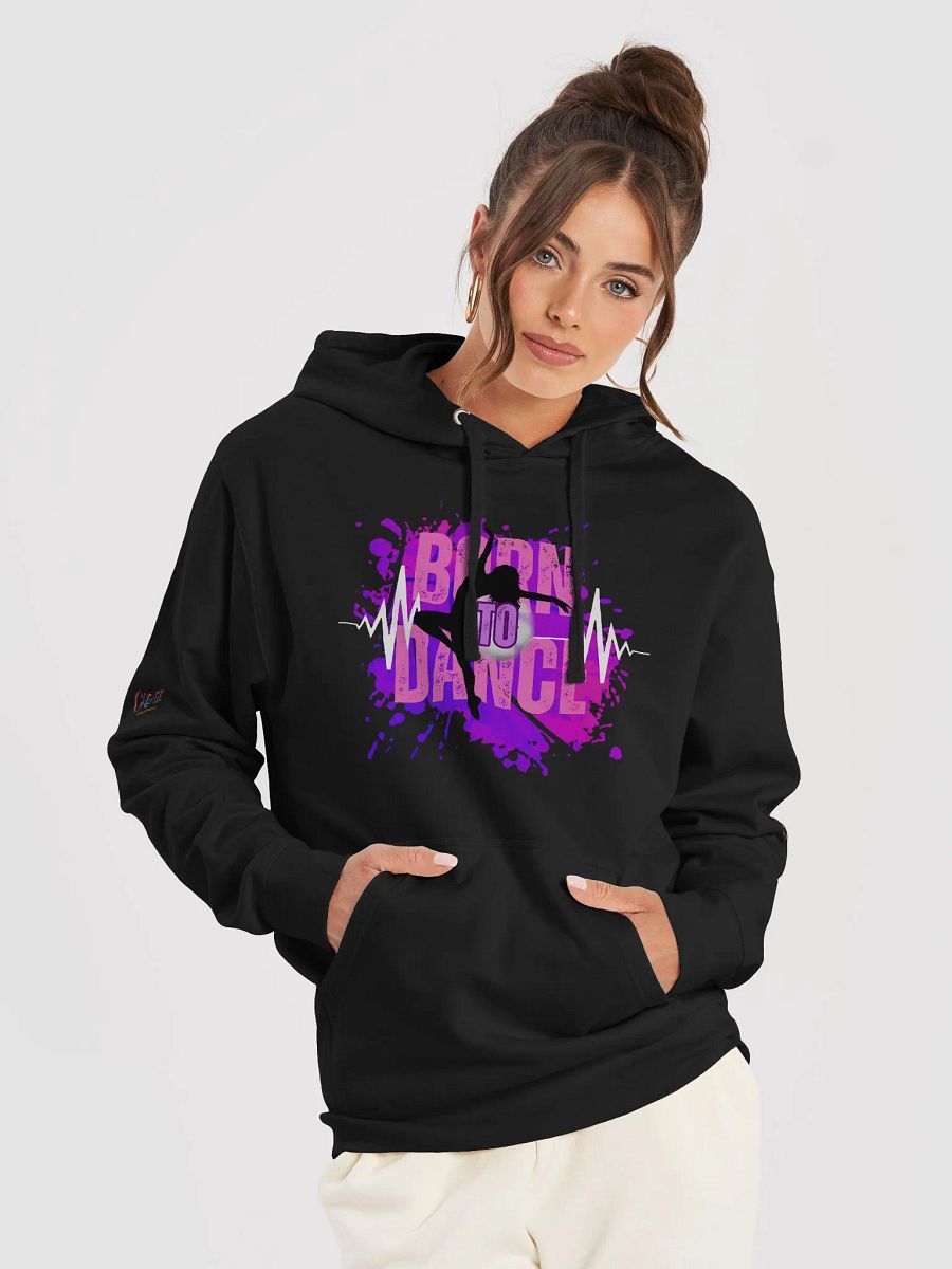 Energetic Born to Dance Her Silhouette Midweight Hoodie product image (39)