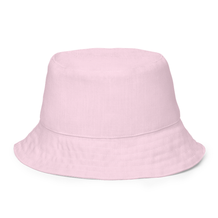 Baby Pink Solid Color Bucket Hat product image (2)