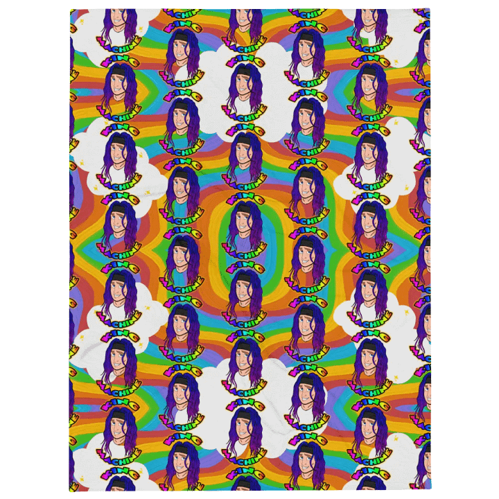 rainbow king throw product image (1)