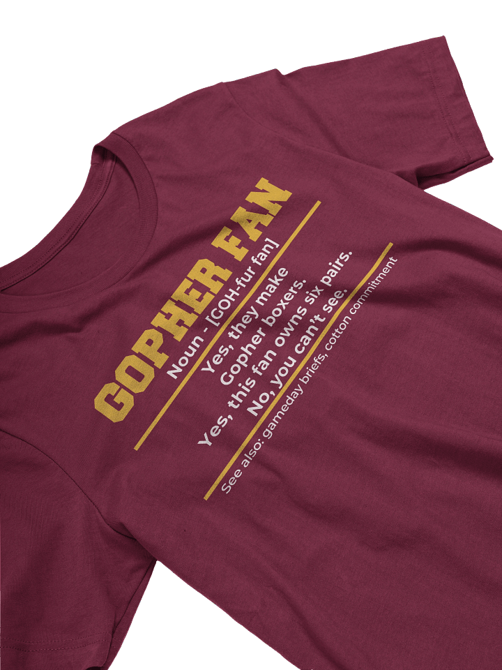 Underwear - The 2025 Gopher Fan - Unisex T-Shirt product image (5)
