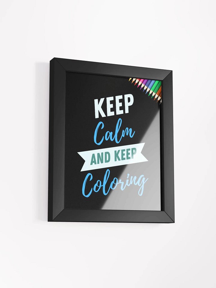 Colorful Calmness Framed Poster product image (25)