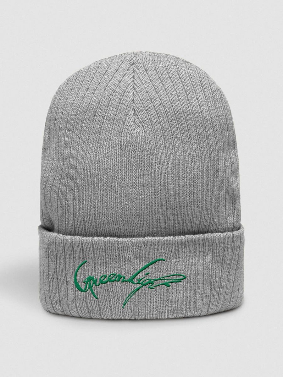 Greenlight Graffiti | Ribbed Beanie product image (1)