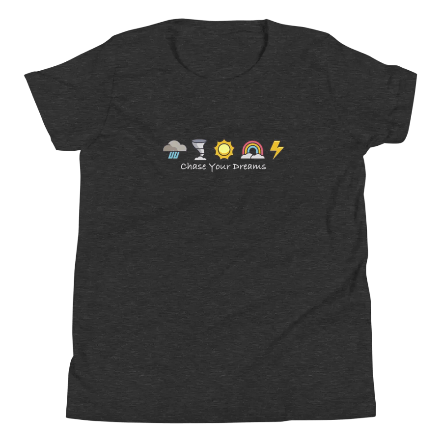 "Chase Your Dreams" - Youth T-Shirt Light Text Mode product image (12)
