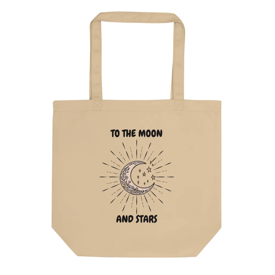 Celestial Whispers Moon Eco Tote product image (2)