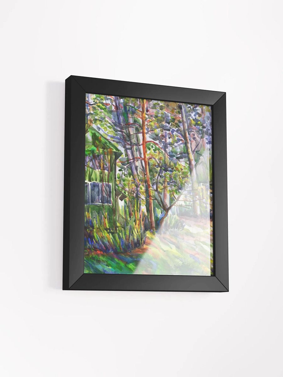 Vibrant Ayous Wood Framed Poster - Summer Hourse product image (12)