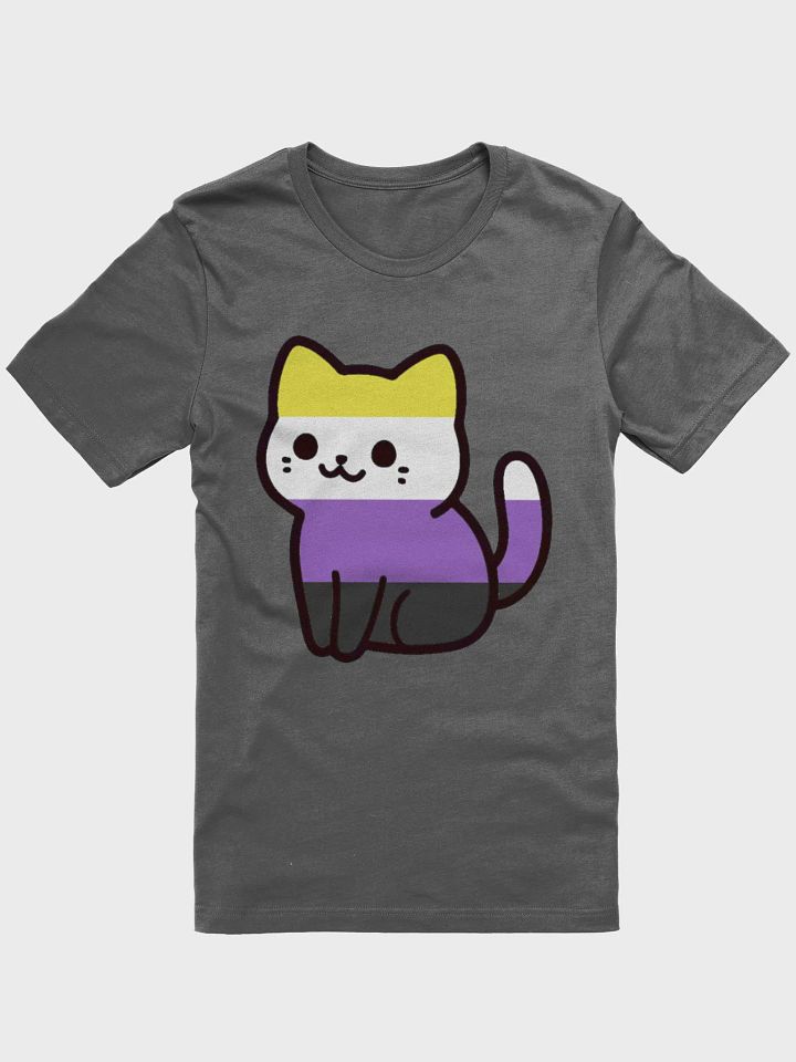 Nonbinary Pride Kitty Woman's Shirt product image (4)