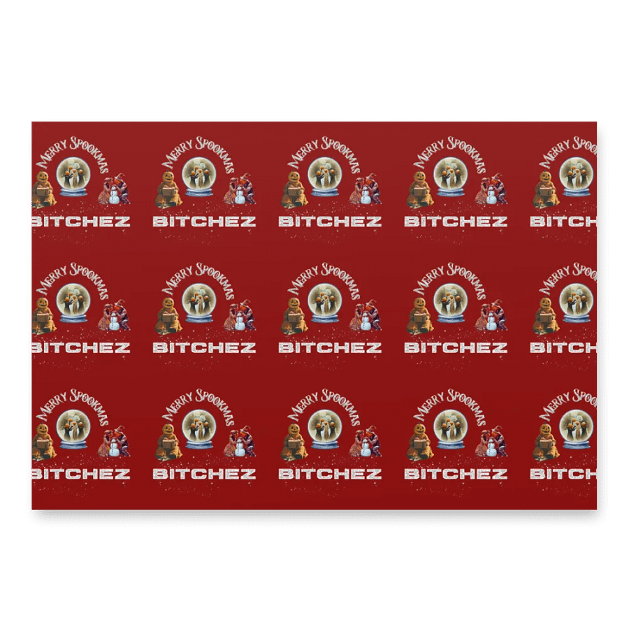 Merry Spookmas Gift Wrapping Paper product image (2)