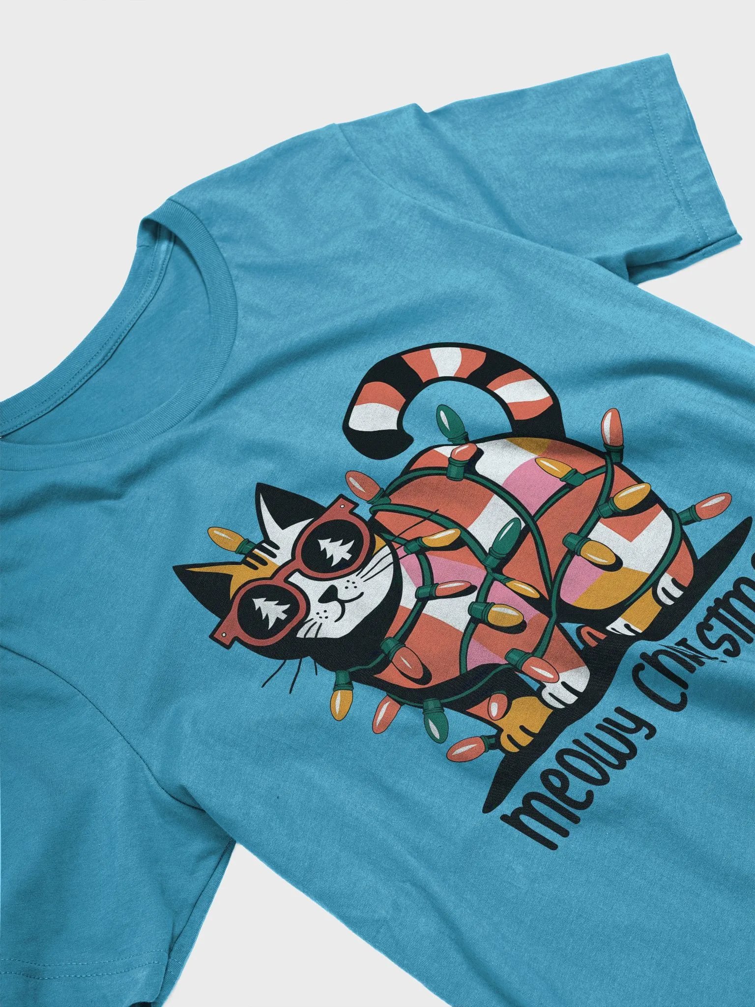 Meowy Christmas - Cat T-Shirt product image (23)