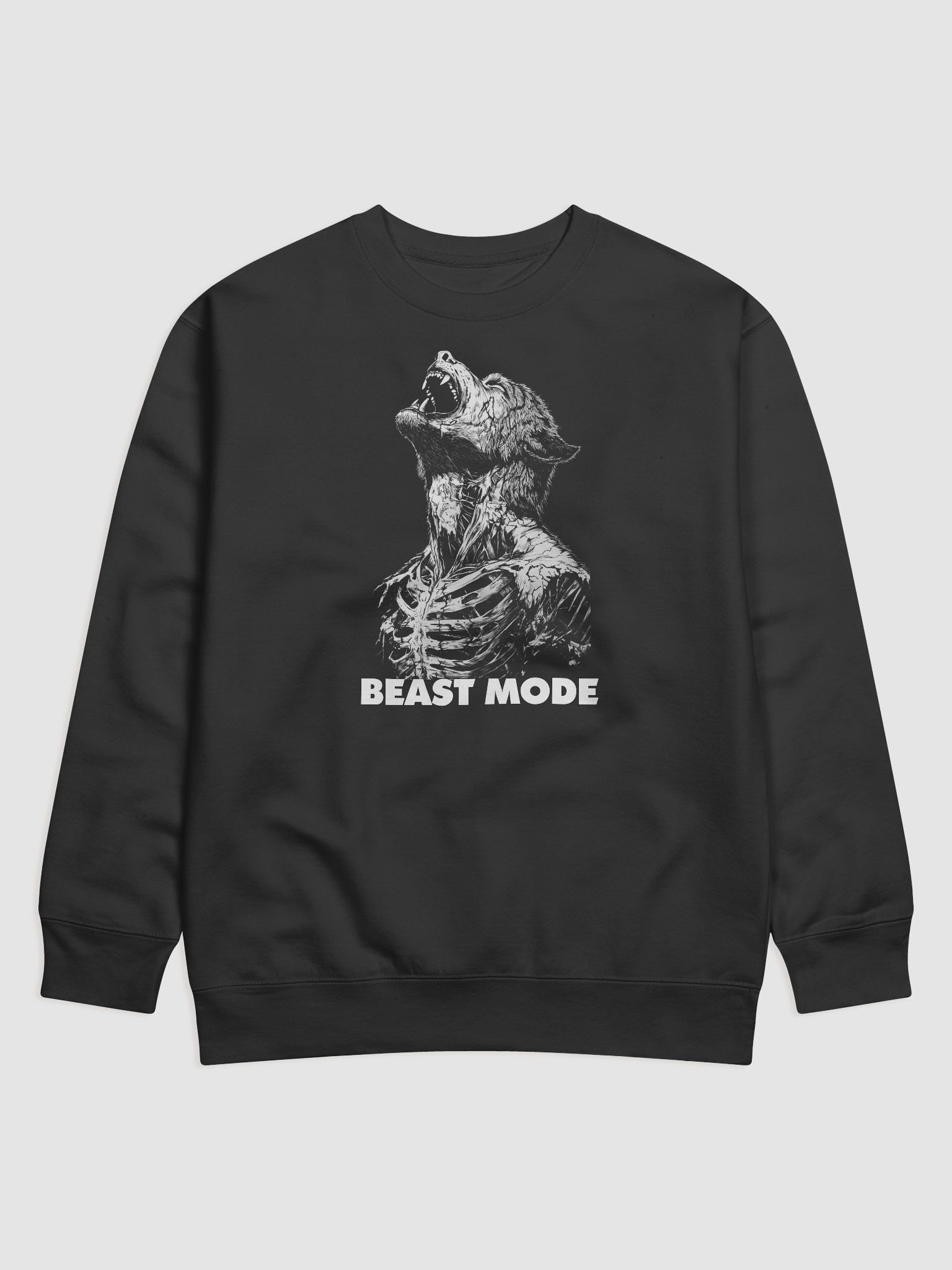 Beast Mode - Werewolf Howling Transformation Monster Horror sweatshirt product image (1)