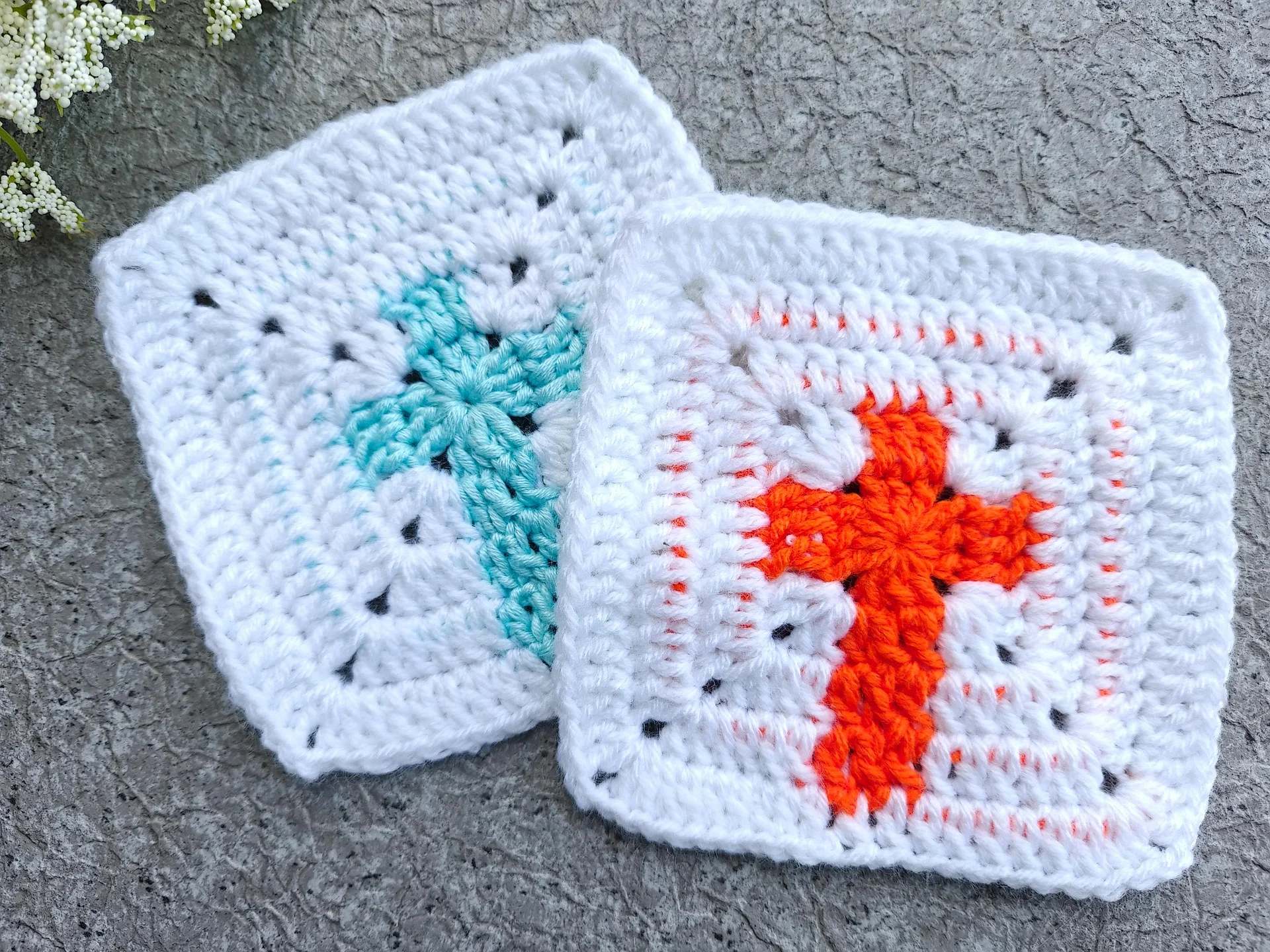 Crochet Cross Motif Block Pattern product image (2)