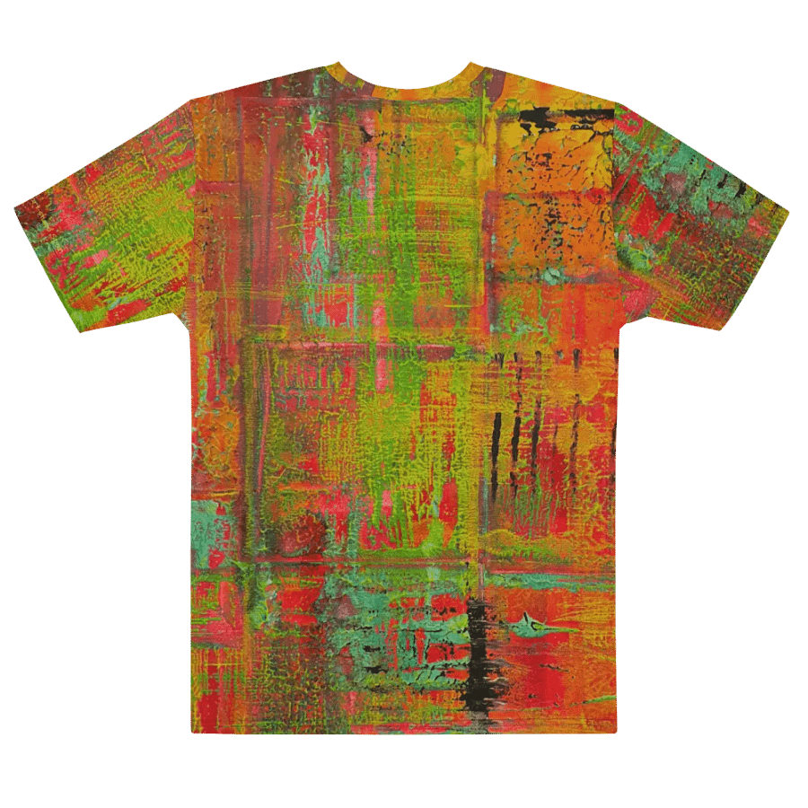 original painting in squeegee style on all over print product image (5)
