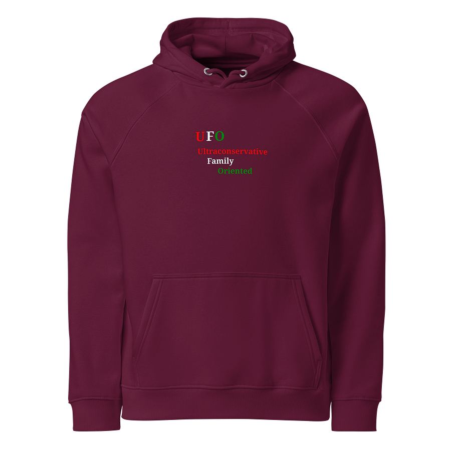 UFO Acronym Colorful Unisex Hoodie product image (1)