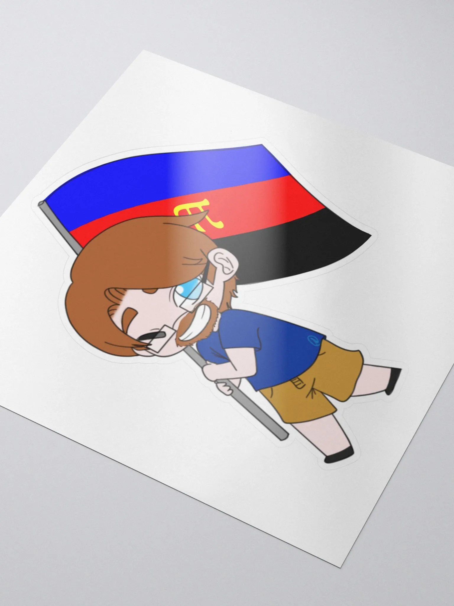Shemp Polyamorous Sticker! product image (3)