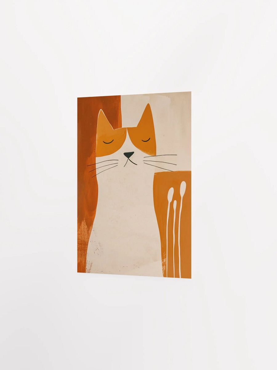 Minimalistic Cat Nap Poster product image (3)