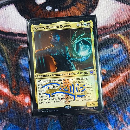 Kamiz is up there as one of my favourite precons of all time, so had to get this signed at Spotlight Series at the weekend 🙏