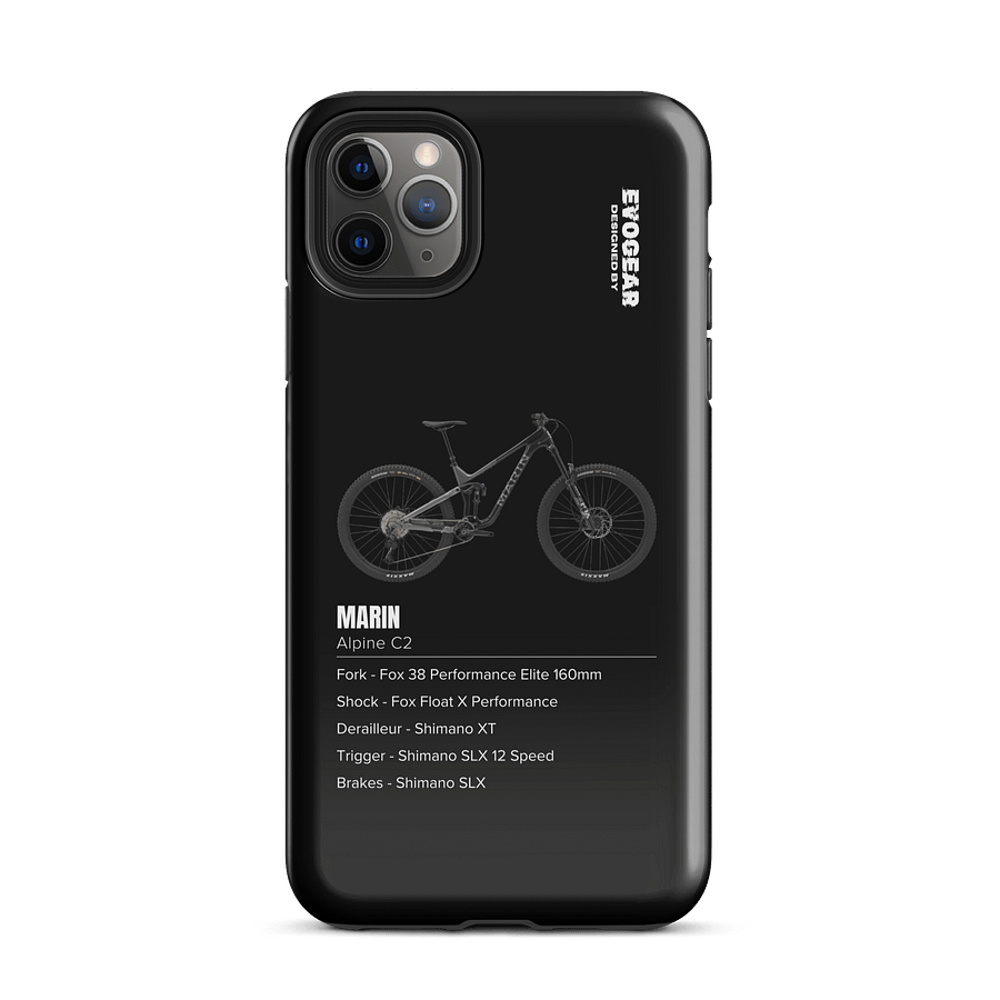 Black MARIN Alpine C2 iPhone Case product image (51)