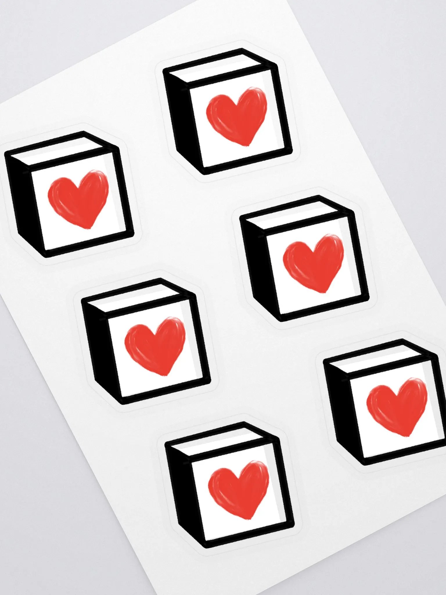 I love Notion Sticker Sheet product image (1)