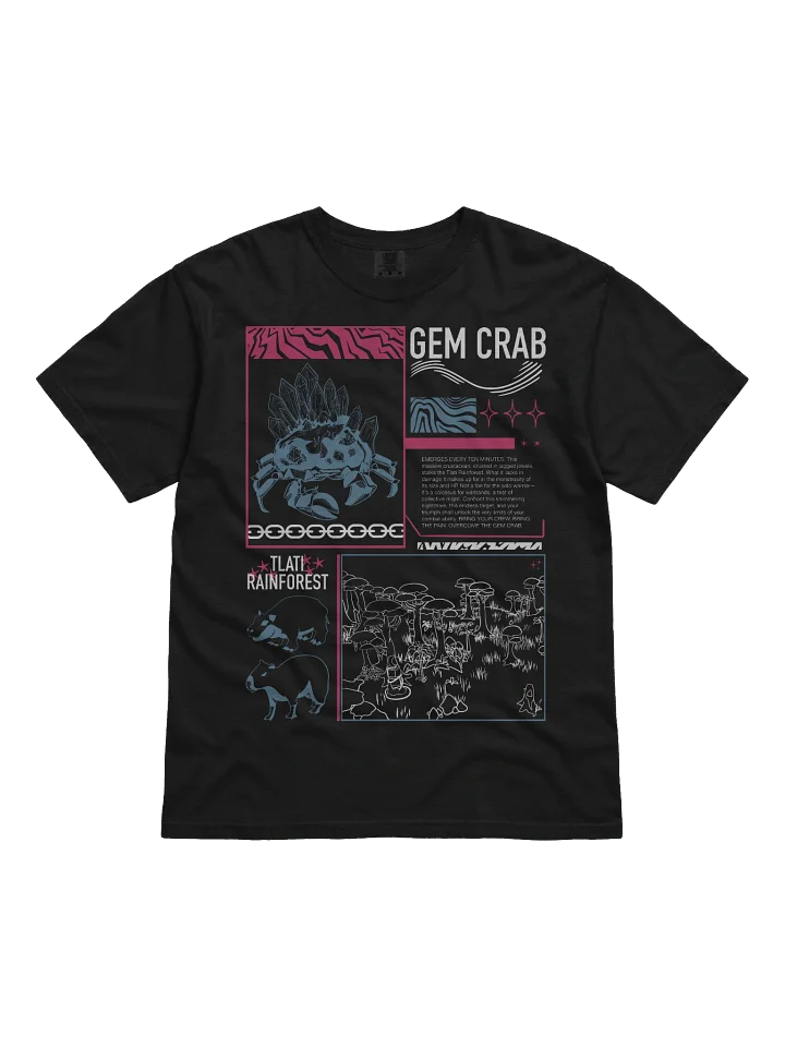 Gem Crab Tee - front graphic product image (1)