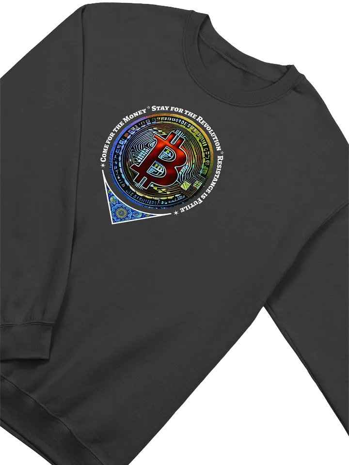 Bitcoin Revolution Crewneck Sweatshirt product image (2)