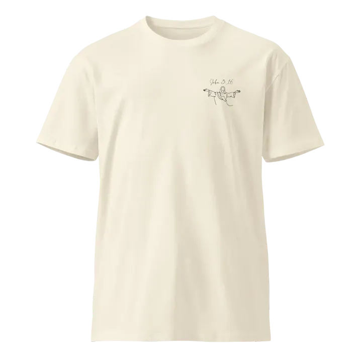 John 3:16 White Essential Faith Tee product image (1)
