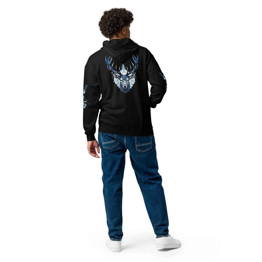 Blue Stag Back Vixen Games zippy Hoodie product image (5)