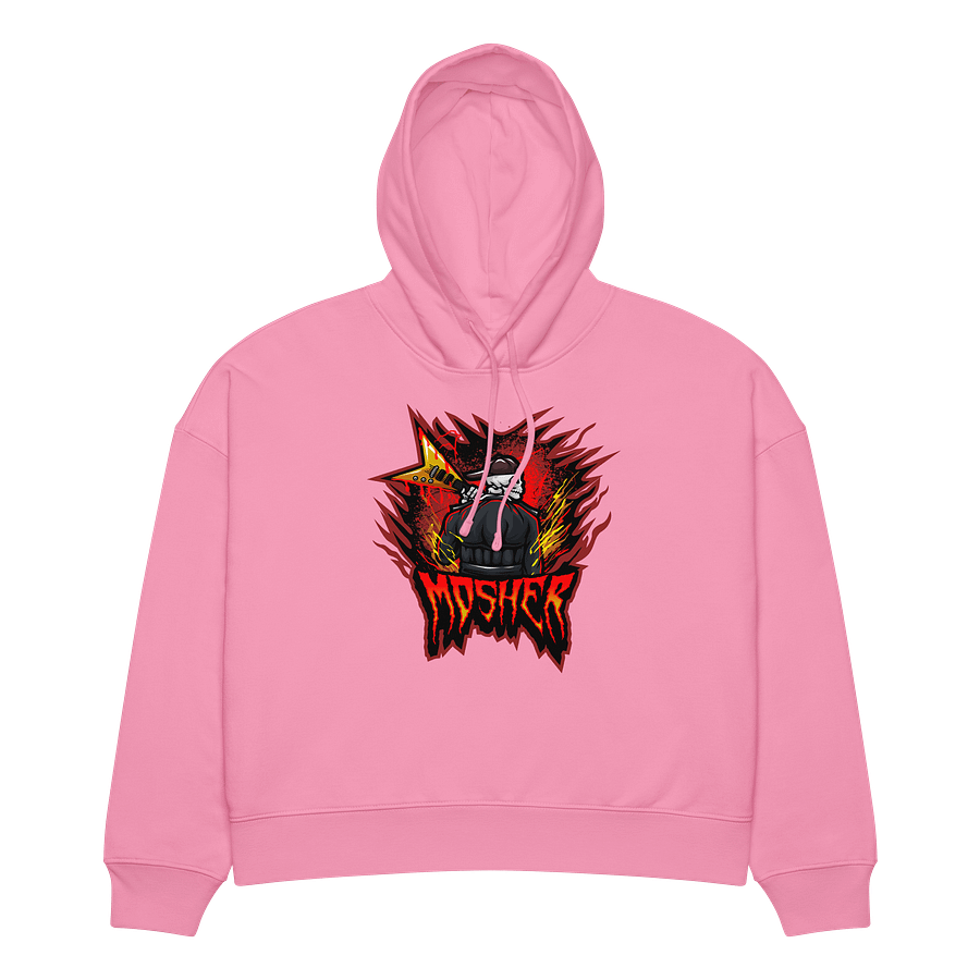 MOSHER GUITAR LOGO WOMENS HOODIE product image (9)