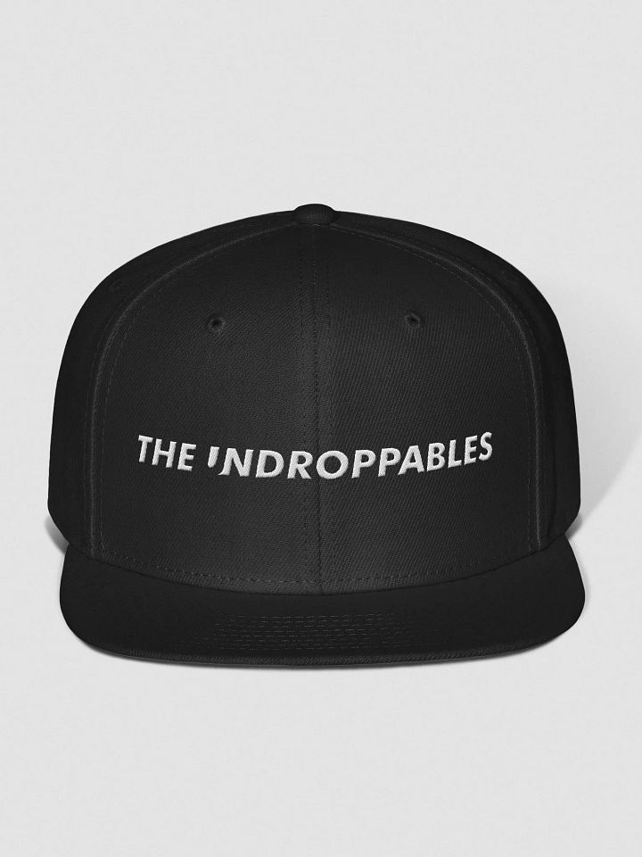 Core Snapback Hat (Black/White) product image (1)