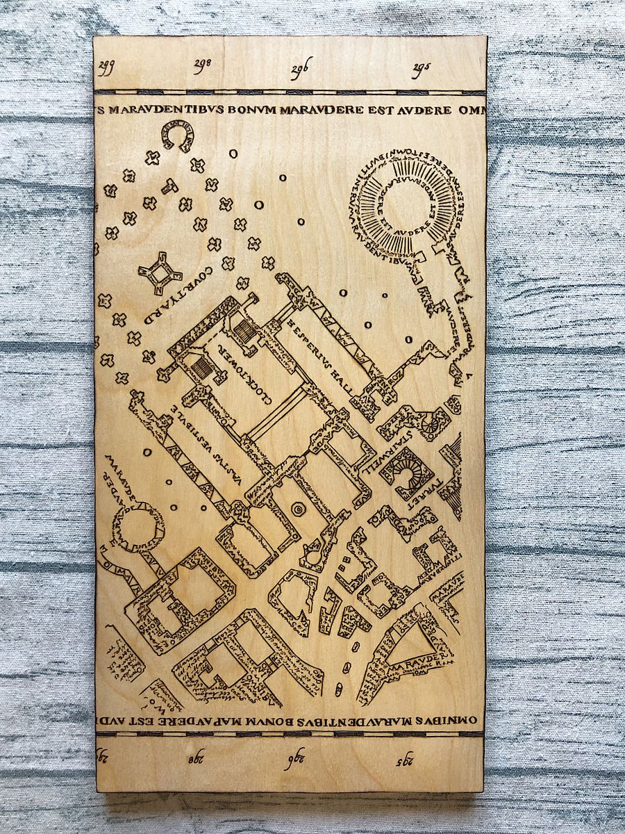 Marauder's Map - Full Size 10 Panel Wall Hanging product image (8)