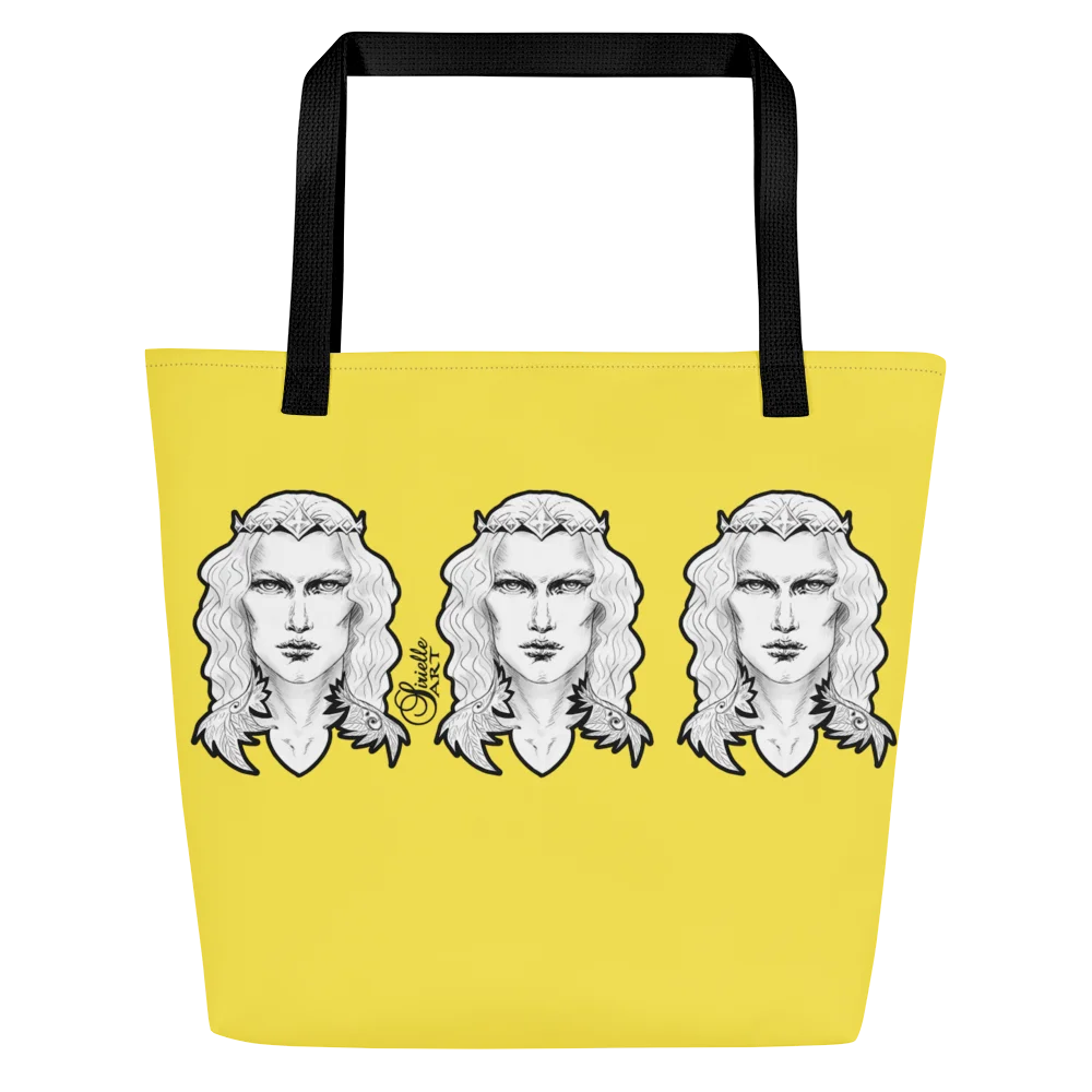 Prince Charming All-Over Tote Bag product image (2)