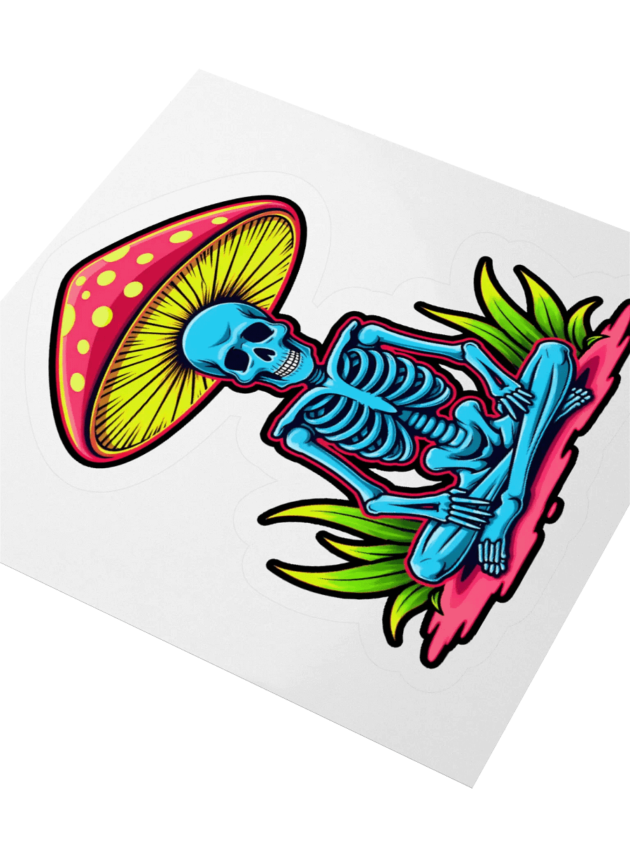 Skeleton Shroom Sticker product image (3)