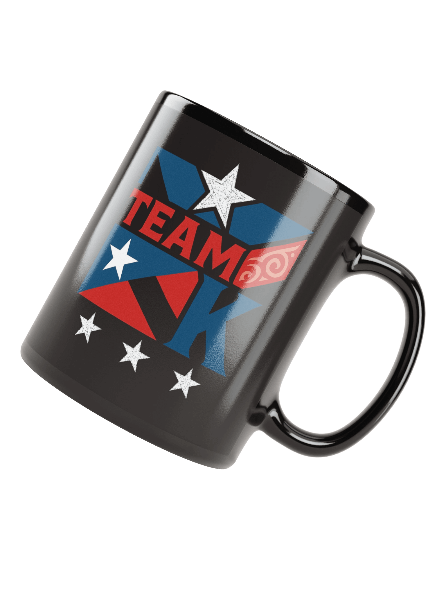 Team K Puerto Rico Black Mug product image (7)