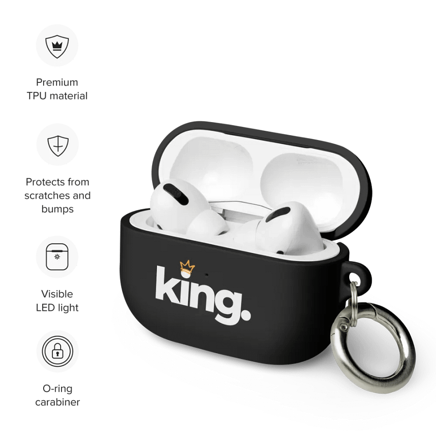 king. AirPods Case product image (17)