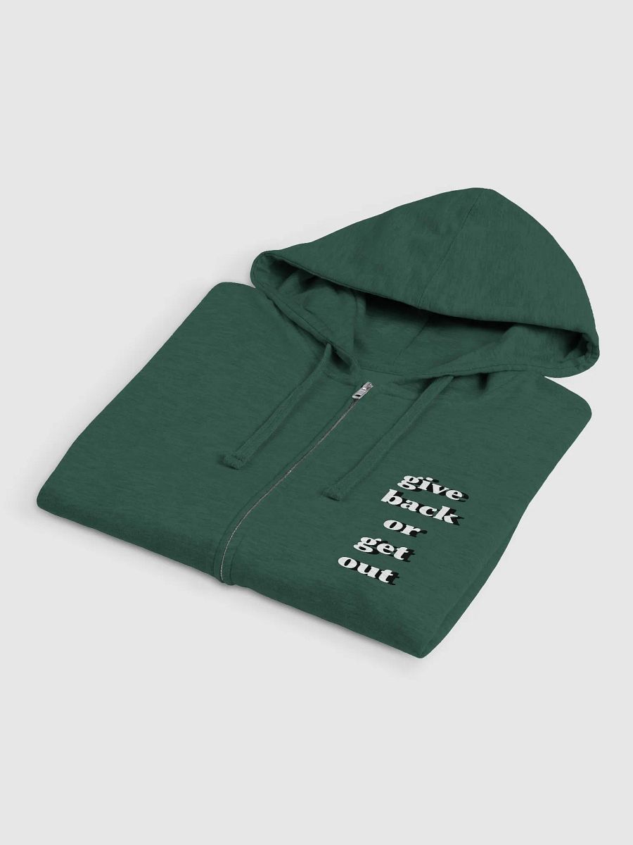 Walking Gardens zip hoodie 2 product image (4)