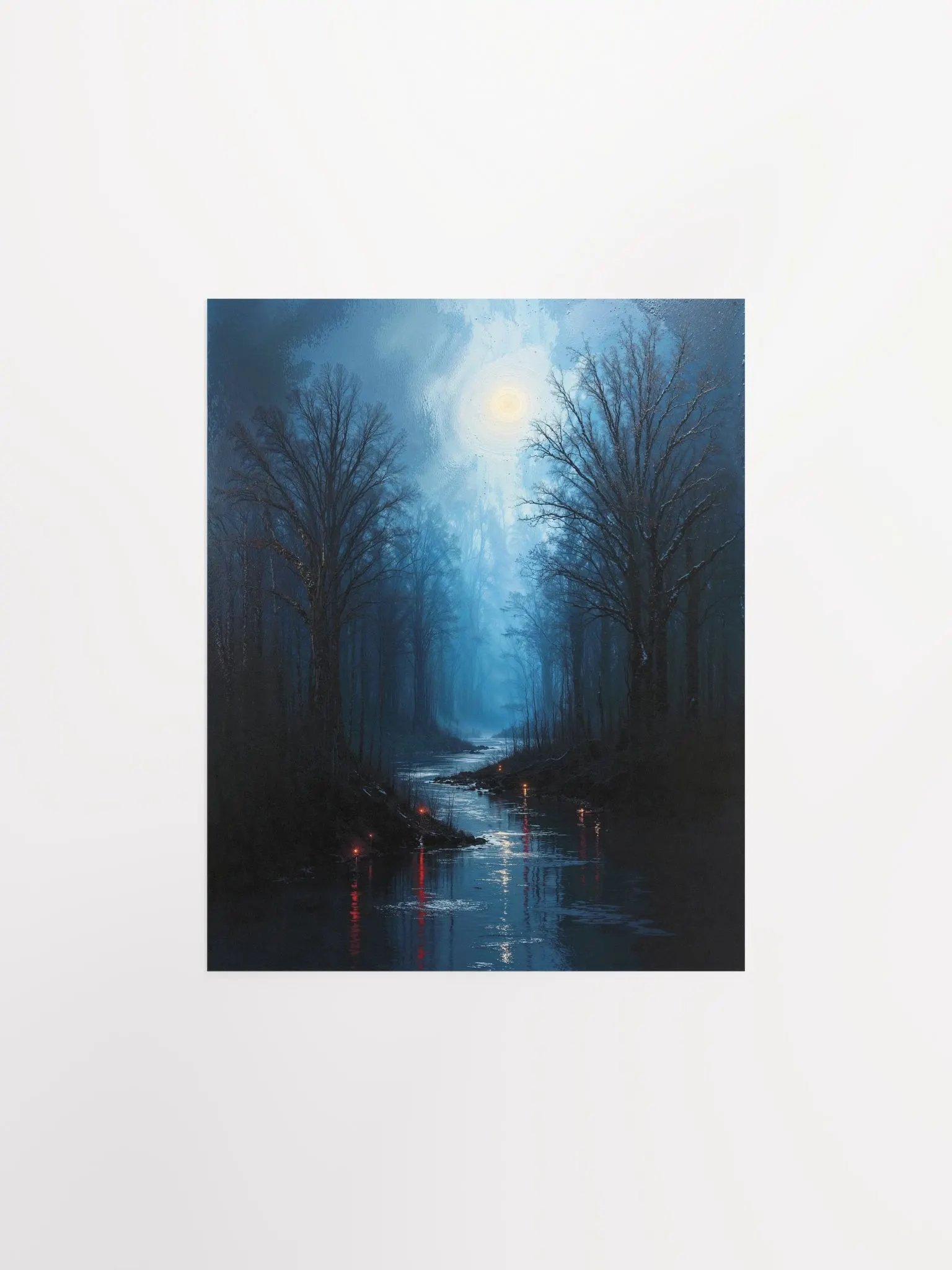 Moonlit Stream Poster product image (17)
