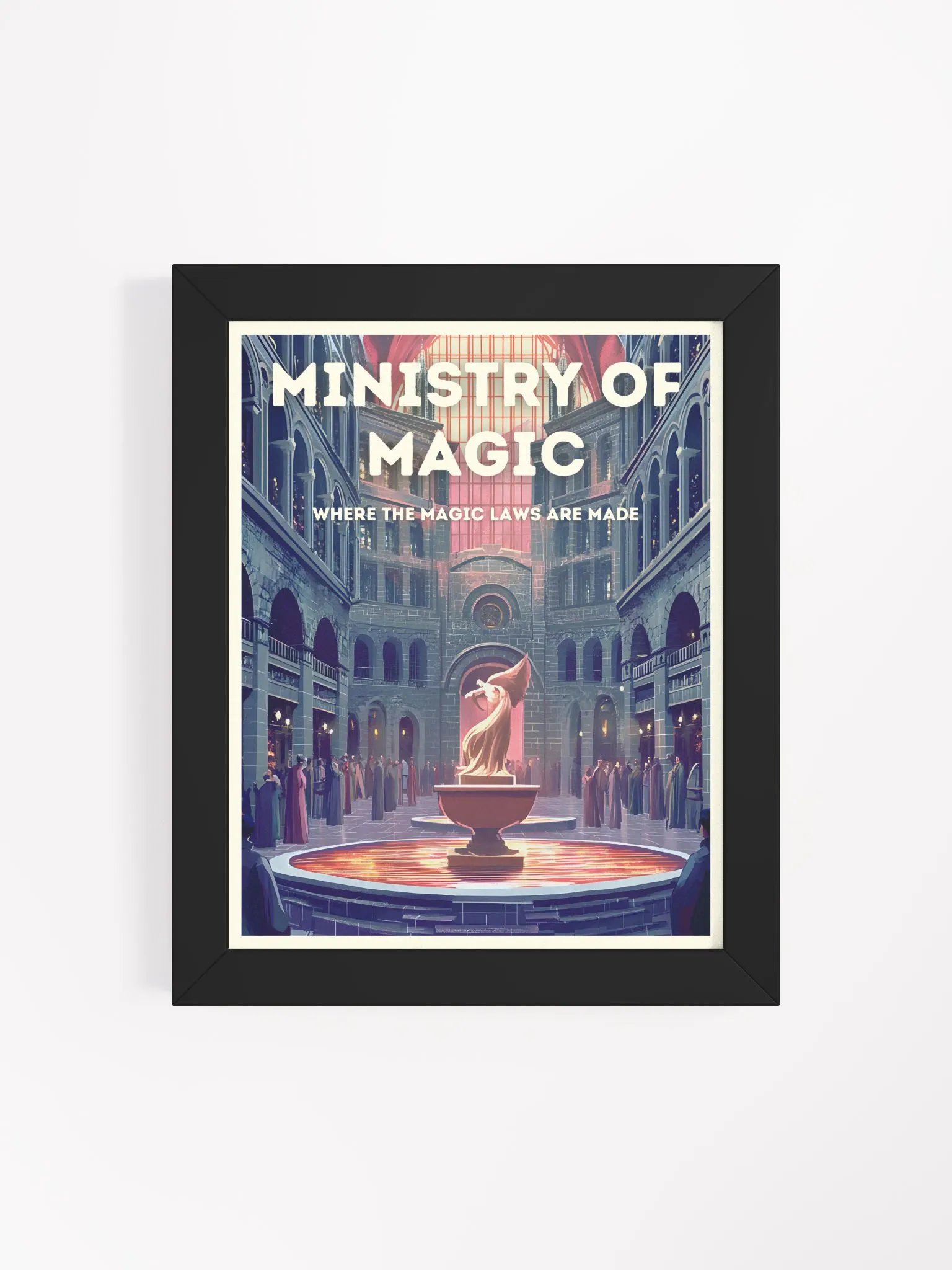 Ministry of Magic Vintage Travel Poster product image (4)