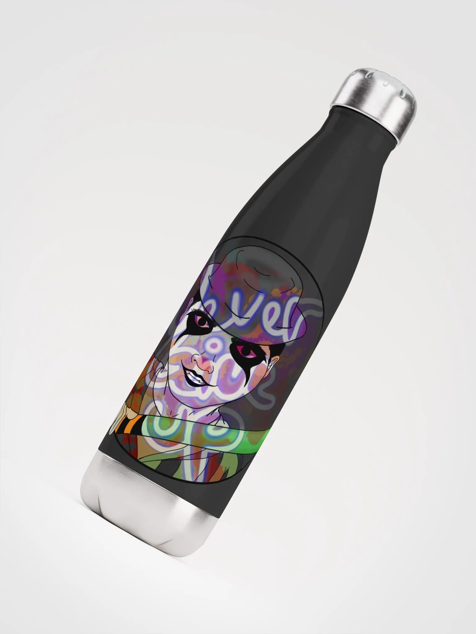 TWISTED CHAOS NEVER GIVE UP WATER BOTTLE product image (4)